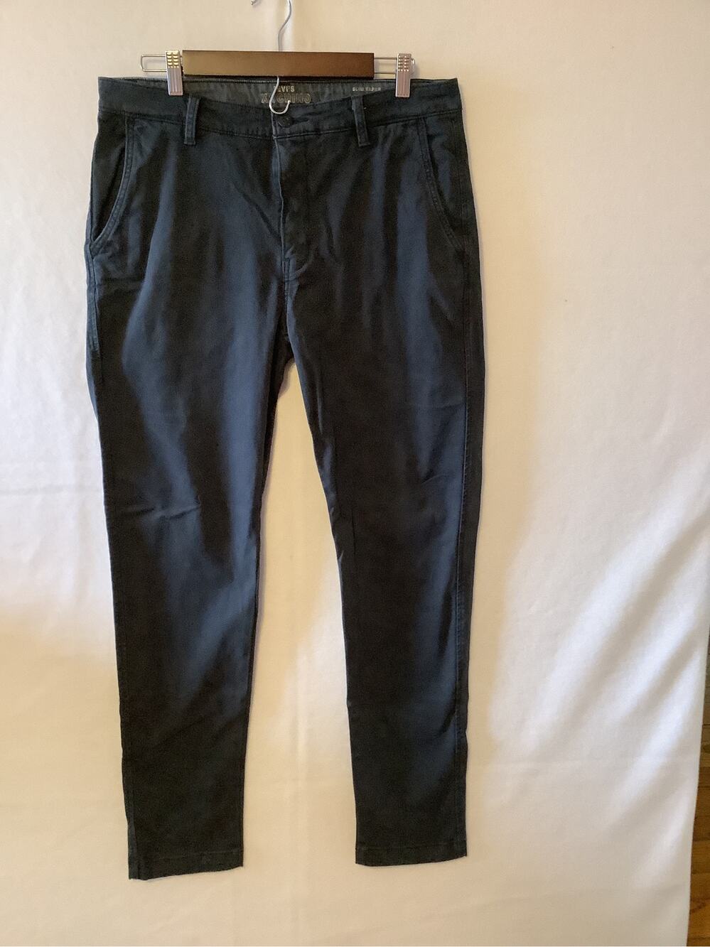 Men's Levi XX Chinbo Slim Taper Black Jeans - Size Zip Pocket  34 x 34 -  (678)